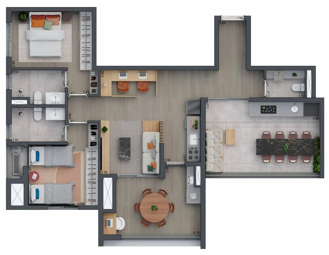 Zeit Brooklin - Residencial