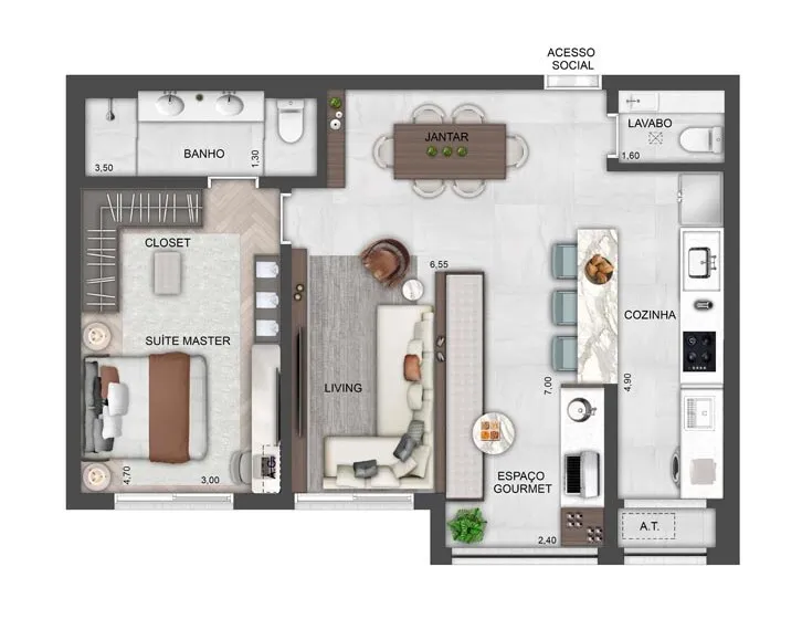 Ledge Brooklin - Residencial