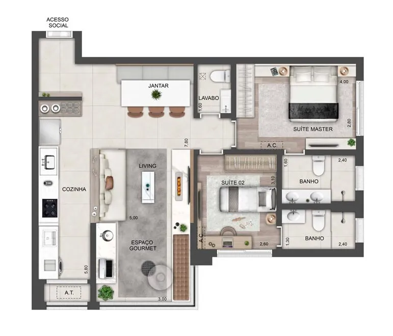 Ledge Brooklin - Residencial