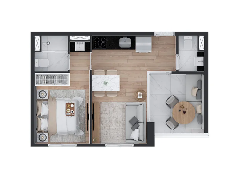 Absoluto Paraíso - Residencial