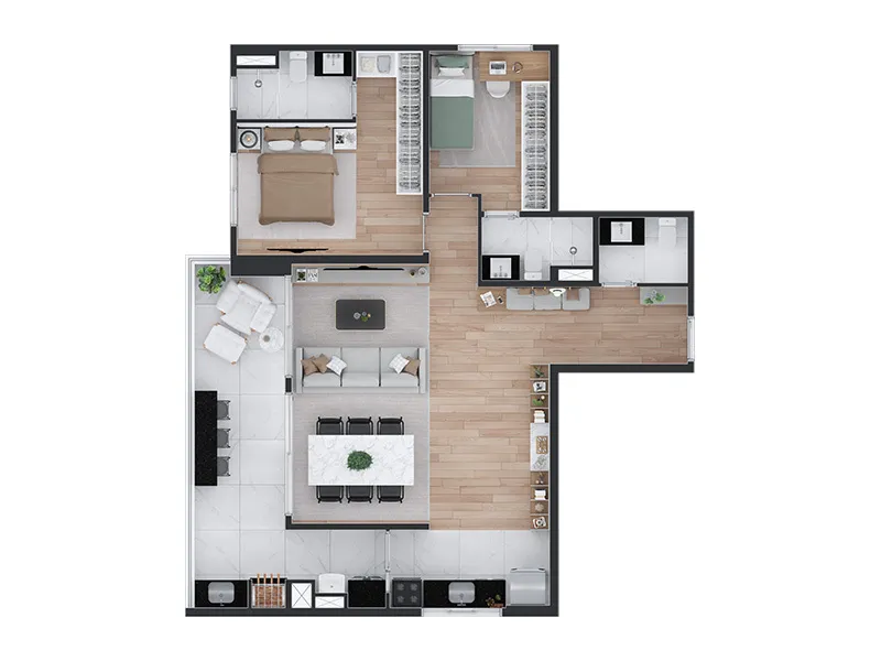 Absoluto Paraíso - Residencial