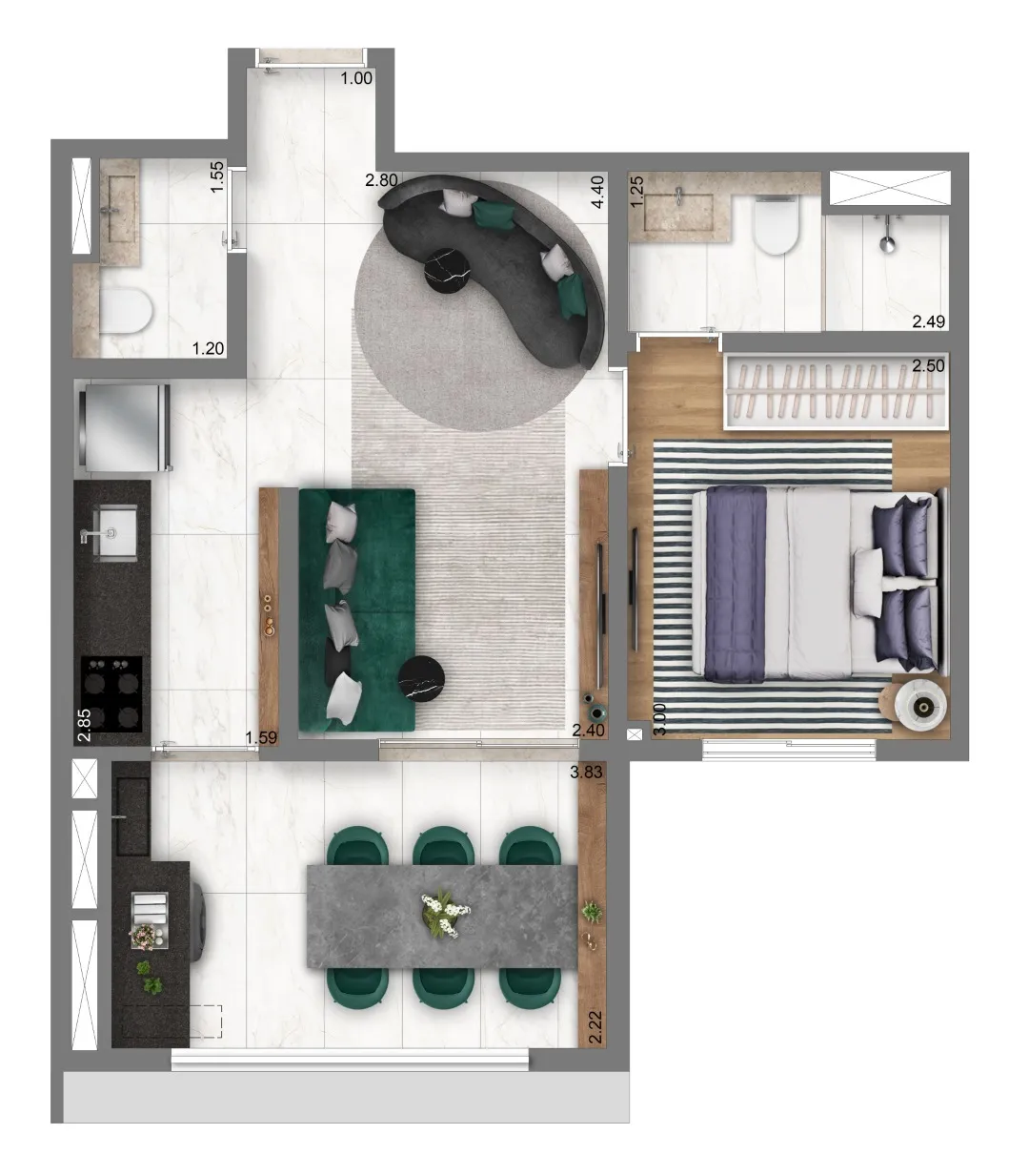 Living Address Alto do Ipiranga - Living SP