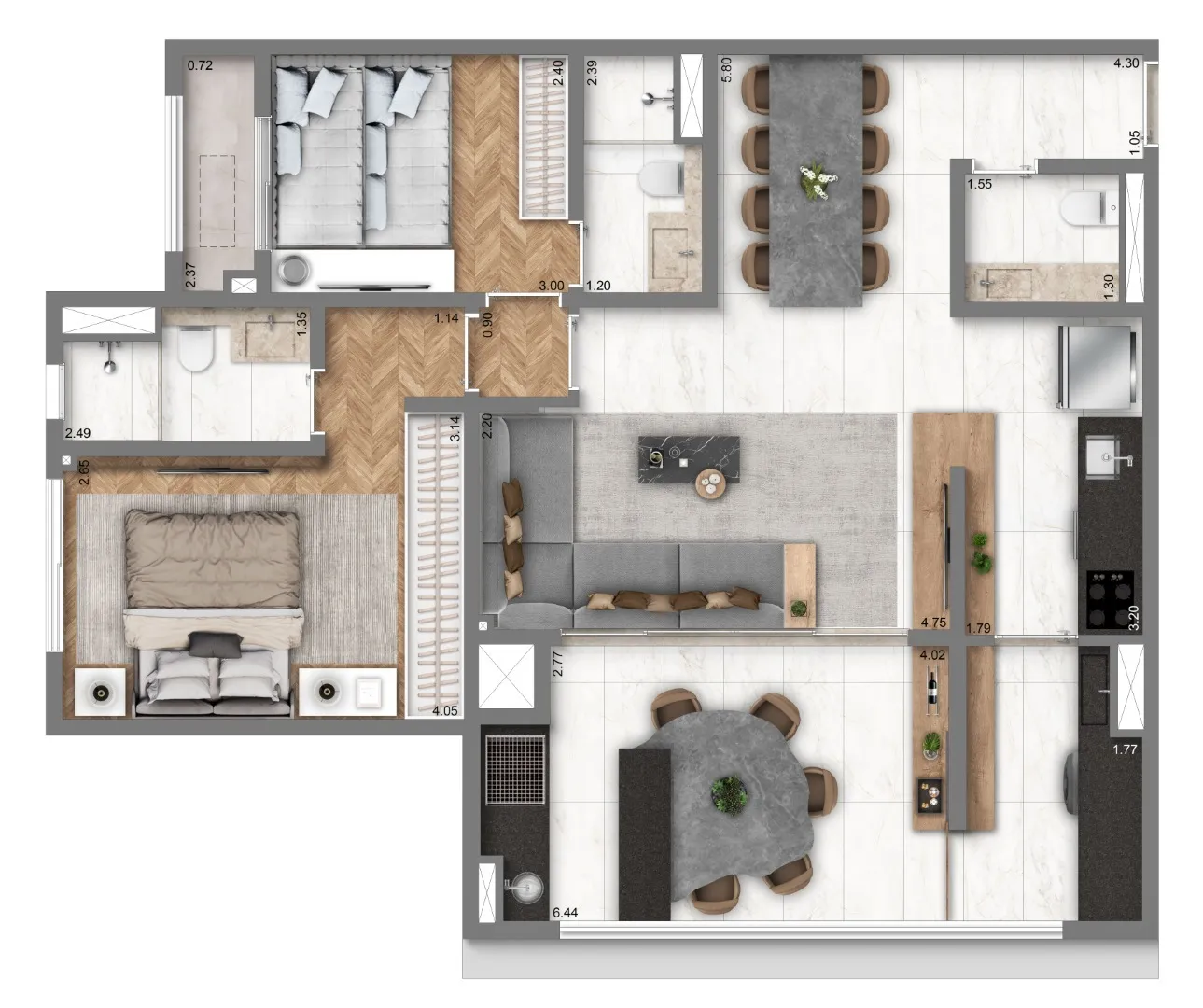 Living Address Alto do Ipiranga - Living SP