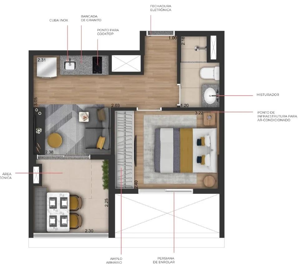 MOD Pinheiros - Residencial