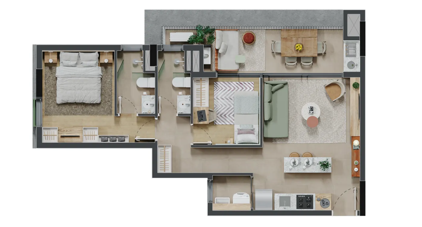 Nest Vila Ipojuca - Residencial