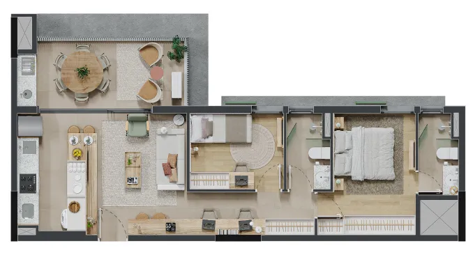 Nest Vila Ipojuca - Residencial