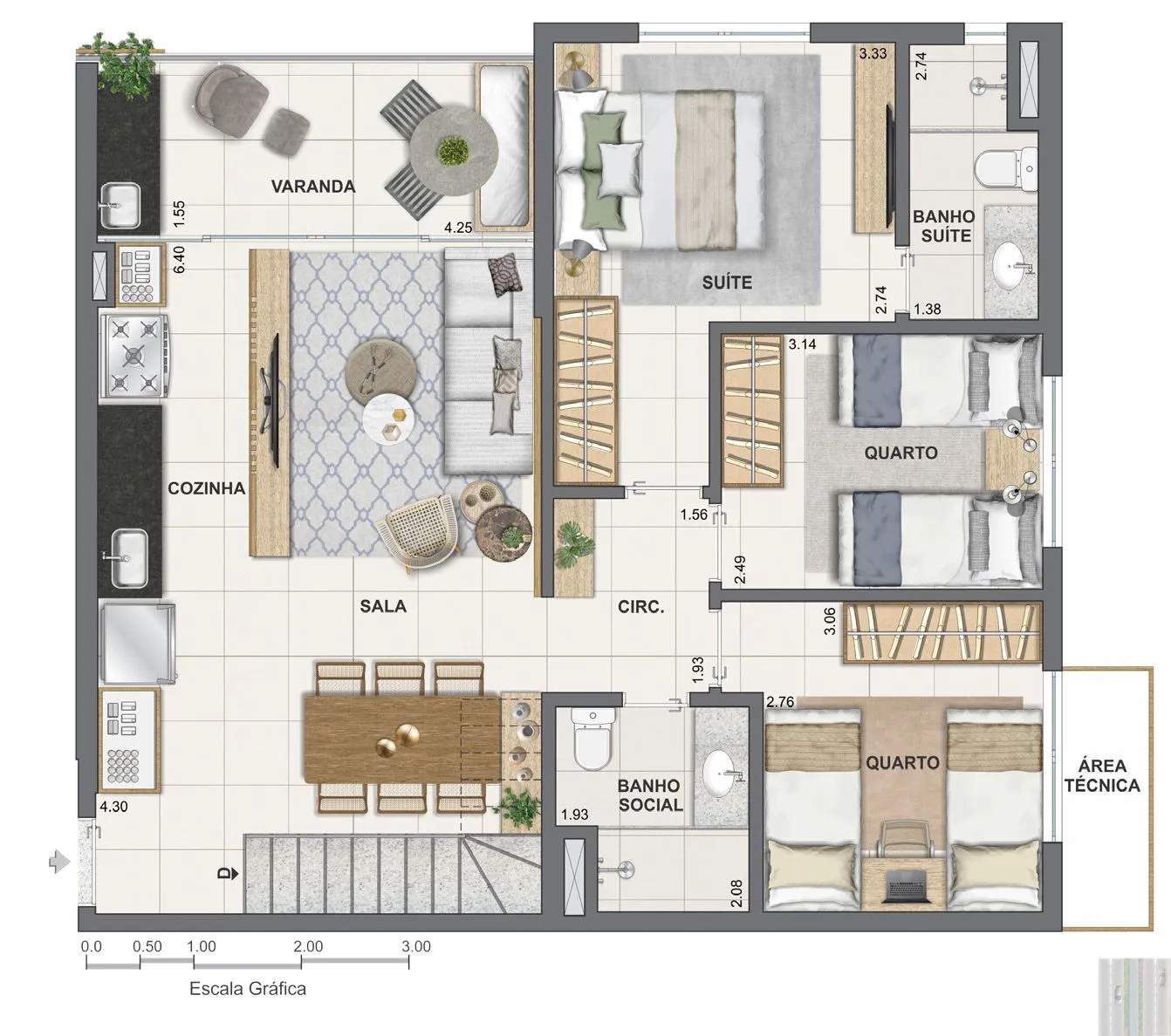 Kauai Pontal Oceânico - Residencial