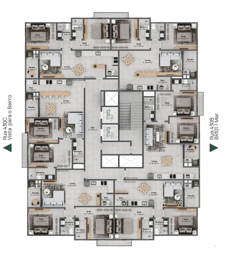 Ilhas Lavezzi Residence - Fase 1