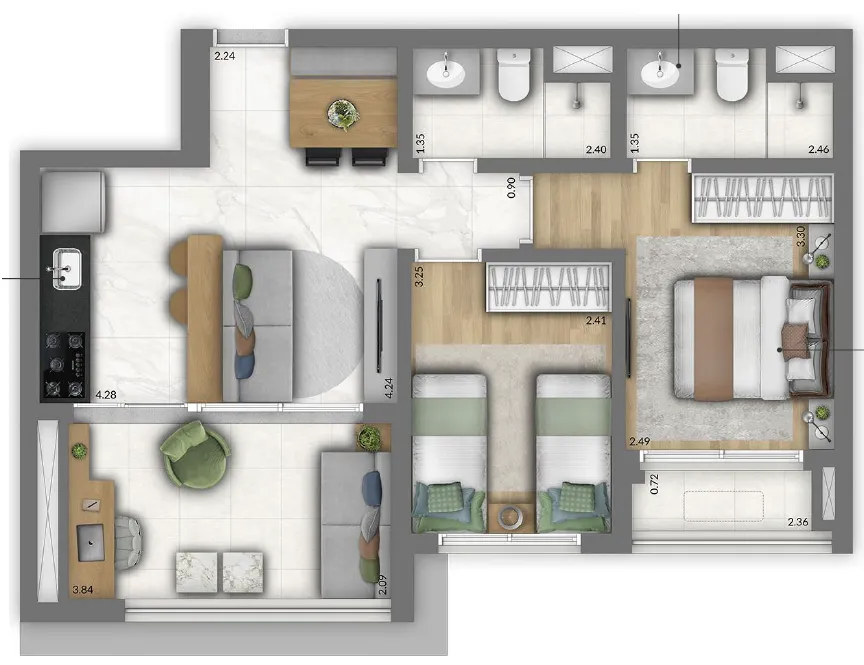 Trinity Vila Clementino Home - MPD SP