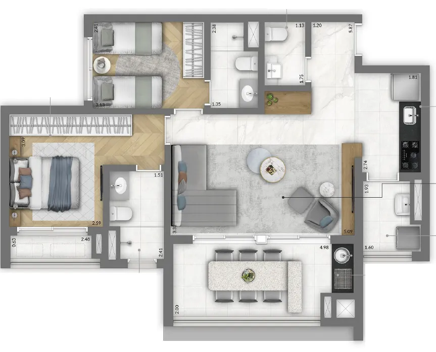 Trinity Vila Clementino Home - MPD SP