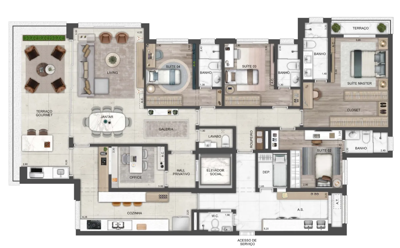 Terraro Vila Romana - Residencial