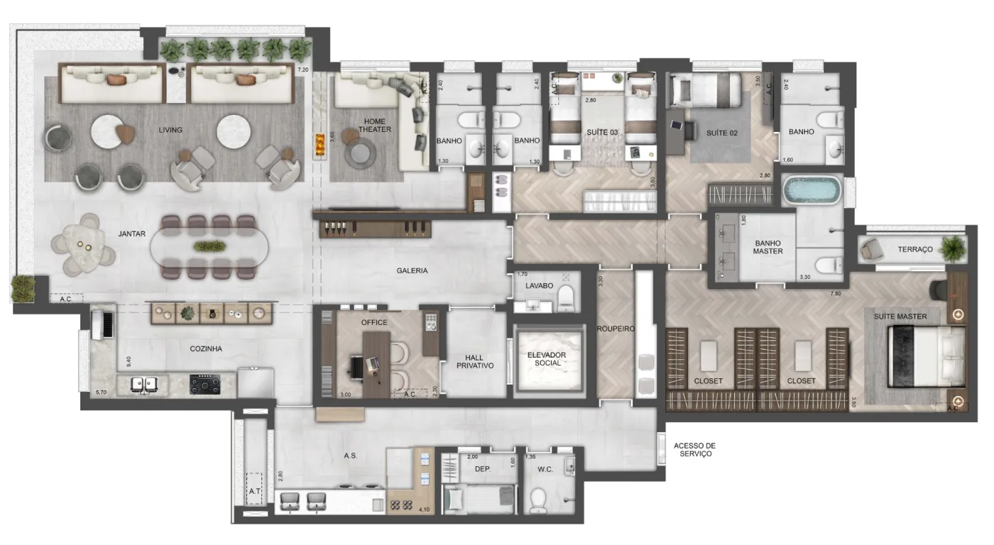 Terraro Vila Romana - Residencial