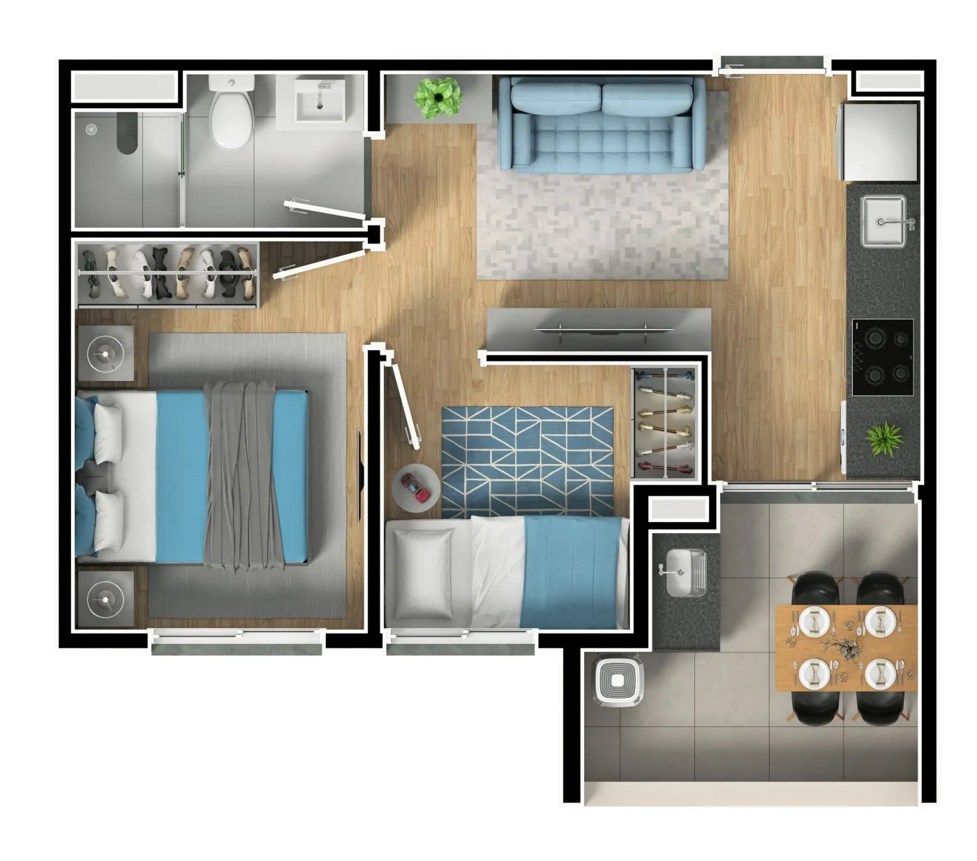 myID Guilhermina - Residencial
