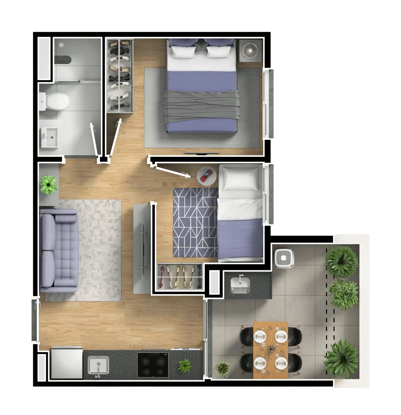 myID Guilhermina - Residencial
