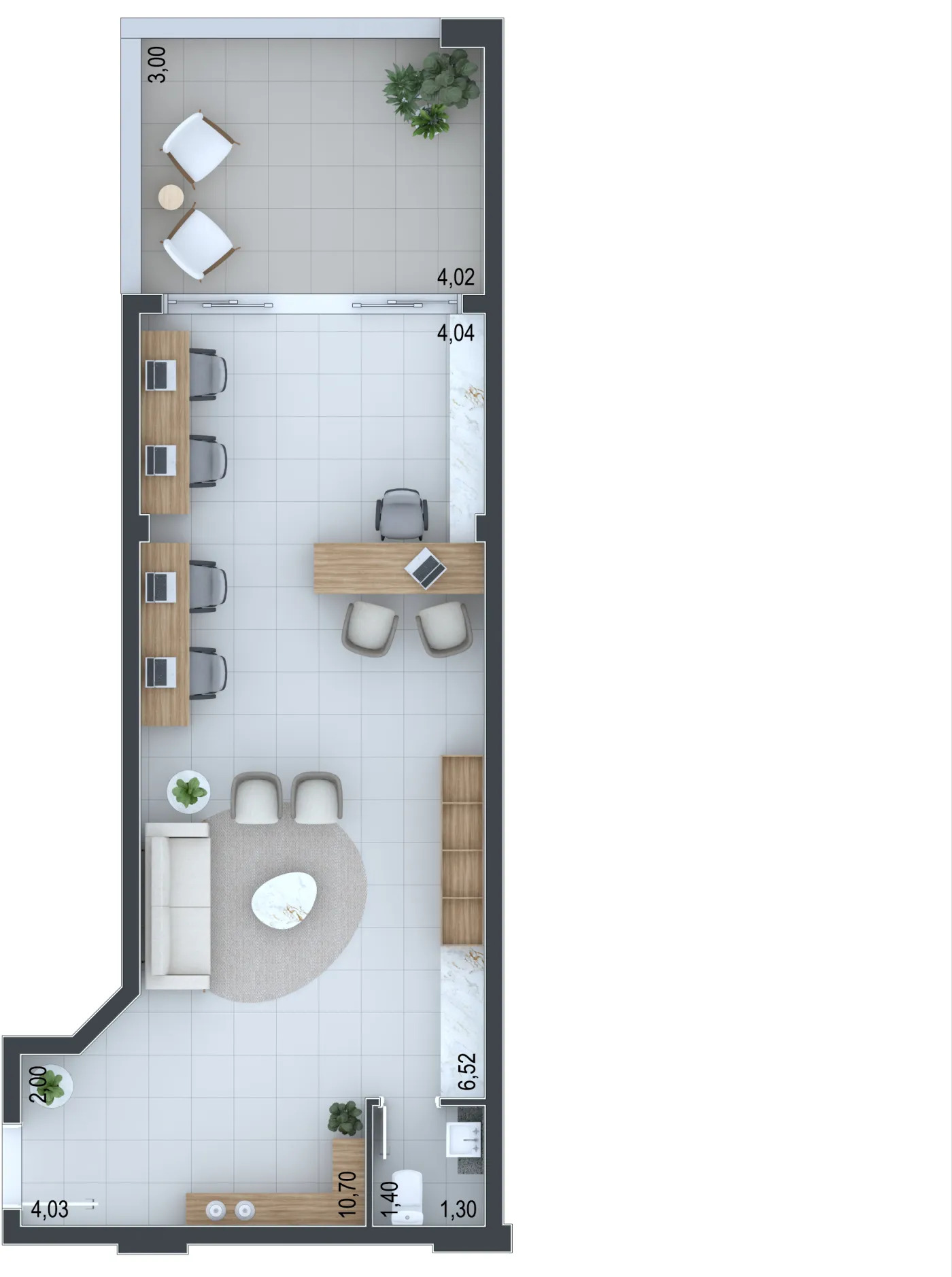 Terrasse Infini - Comercial