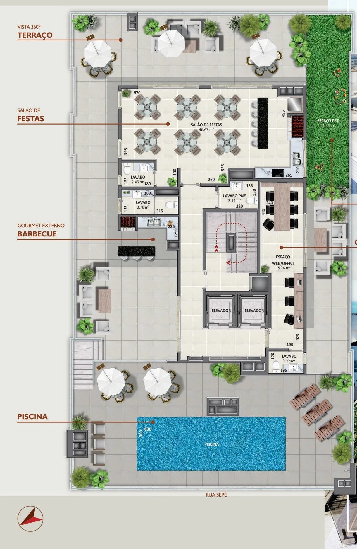 Piazza del Mare - Ejemar Empreendimentos