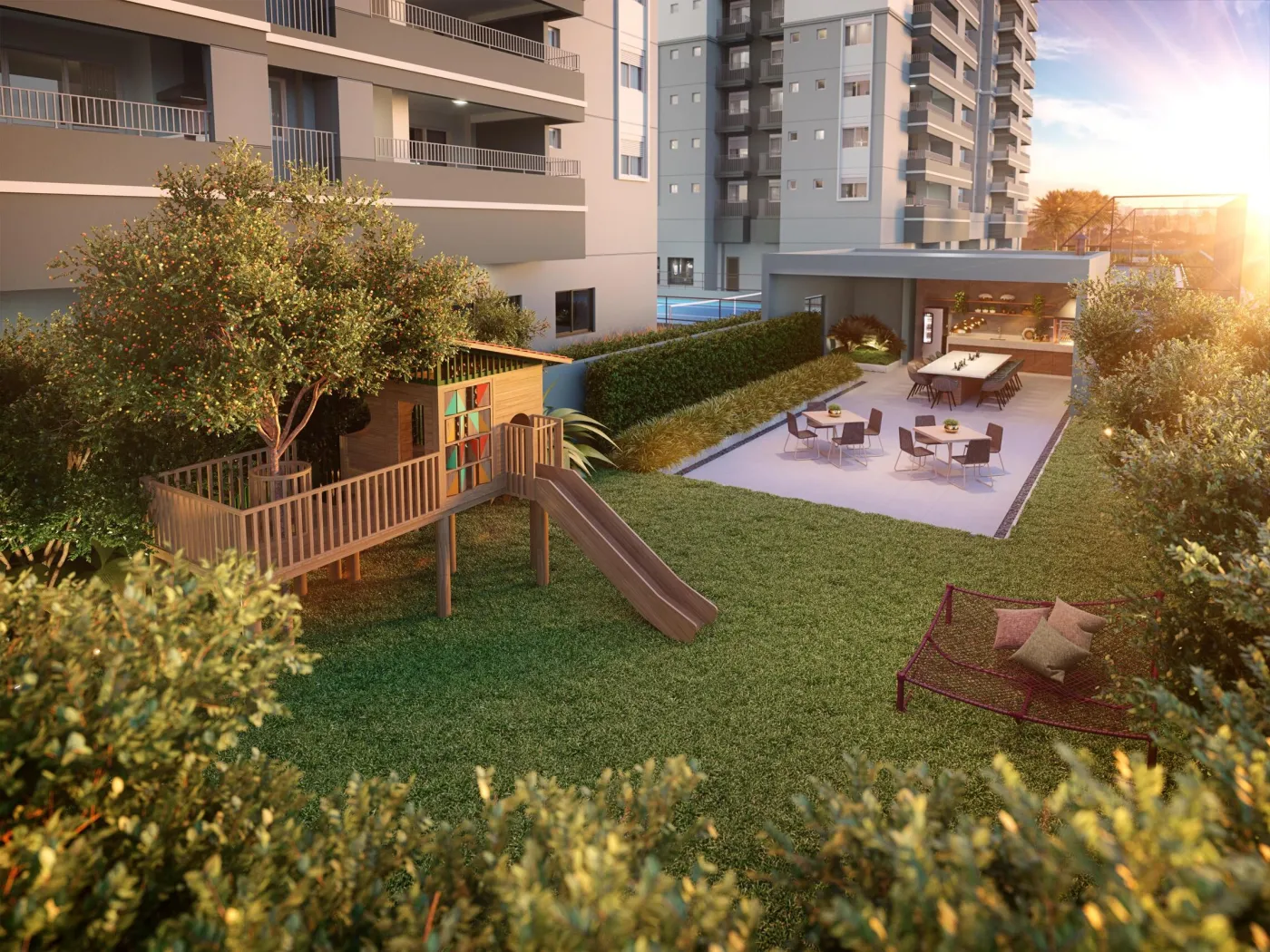 Living Grand Wish Jardim - Living SP