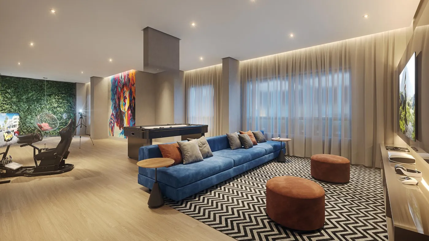 Living Grand Wish Jardim - Living SP