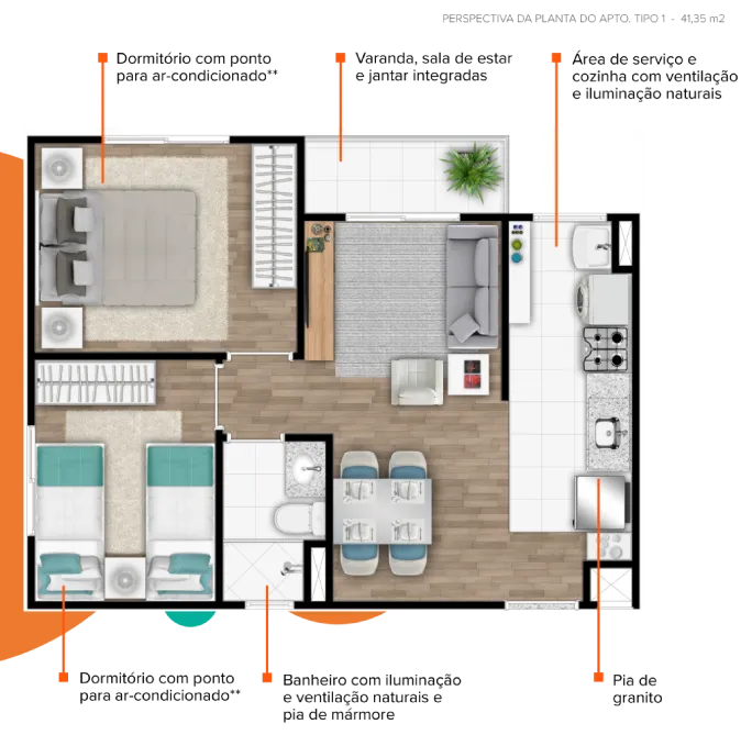 Viva e Realize Jardim Garcia 4 - RDZ Empreendimentos
