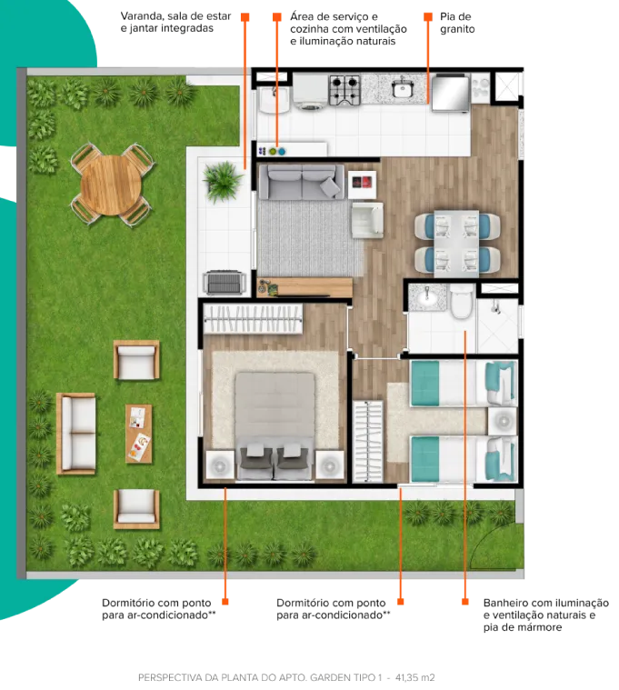 Viva e Realize Jardim Garcia 4 - RDZ Empreendimentos