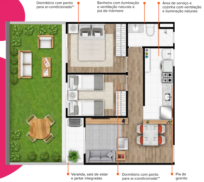 Viva e Realize Jardim Garcia 4 - RDZ Empreendimentos