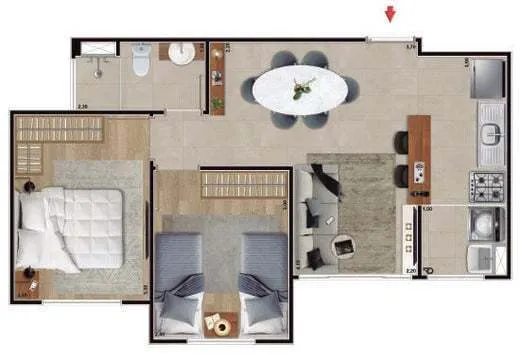 Olinda Ellis Residencial Jerivá - Fase 3