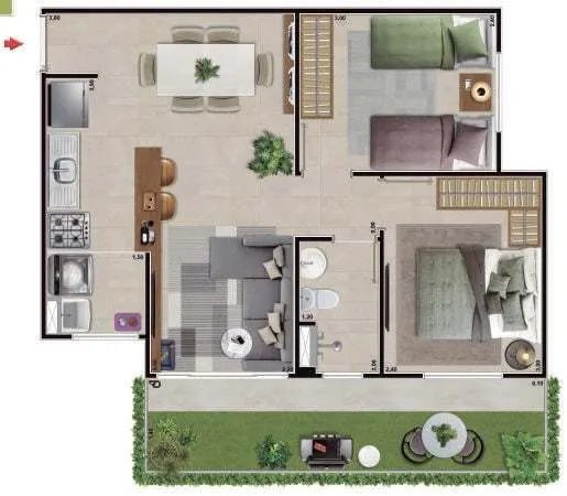 Olinda Ellis Residencial Jerivá - Fase 3