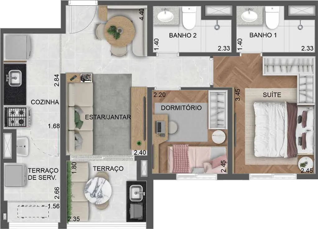Villares Parada Inglesa - Residencial