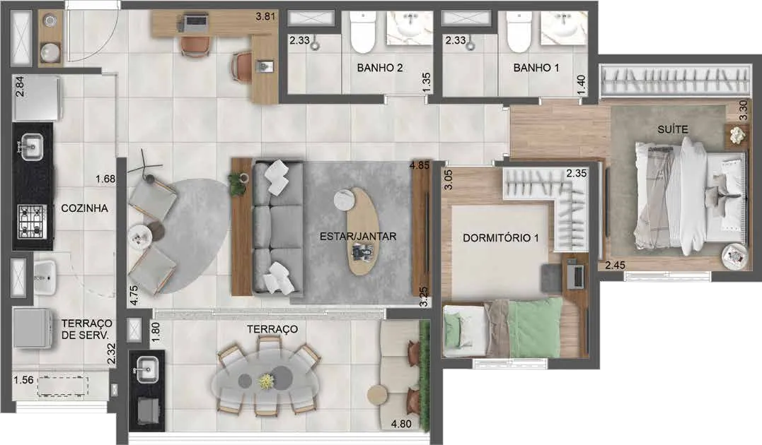 Villares Parada Inglesa - Residencial