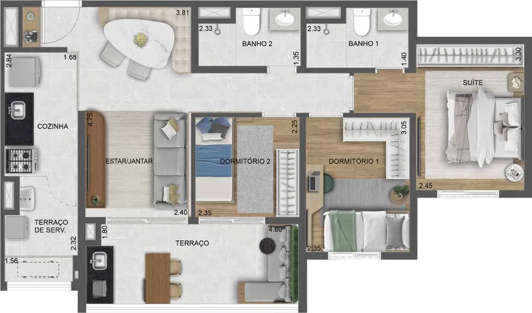 Villares Parada Inglesa - Residencial