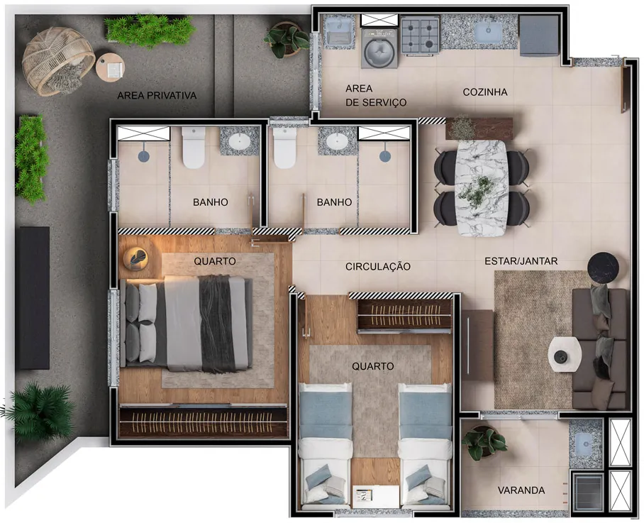 Terrazo Villa Augusta - Fase 2