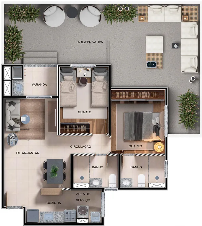 Terrazo Villa Augusta - Fase 2