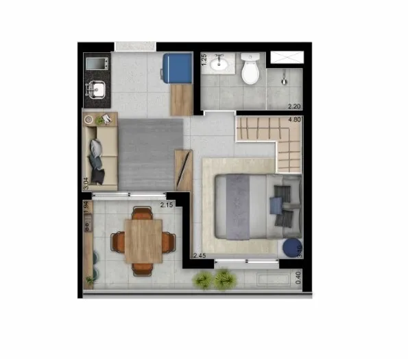Lucky Praça Sílvio Romero - Residencial