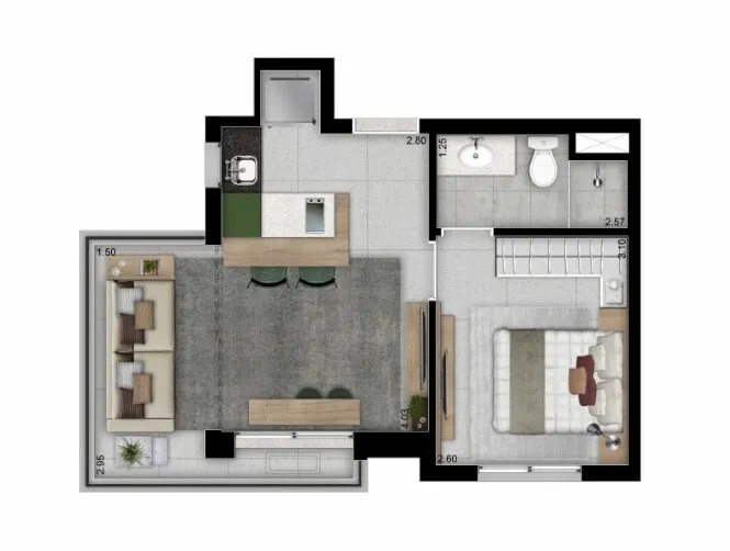 Lucky Praça Sílvio Romero - Residencial
