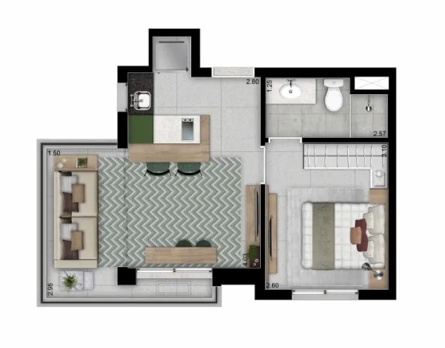 Lucky Praça Sílvio Romero - Residencial