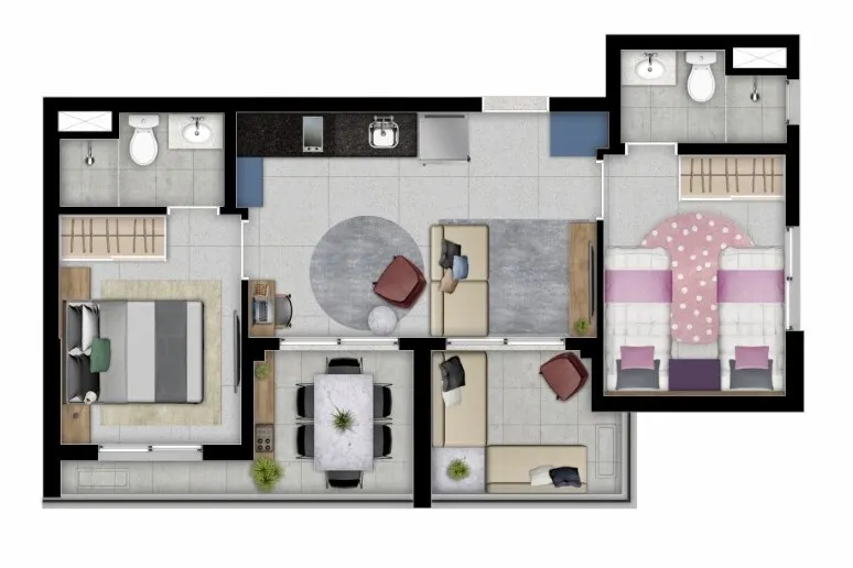 Lucky Praça Sílvio Romero - Residencial