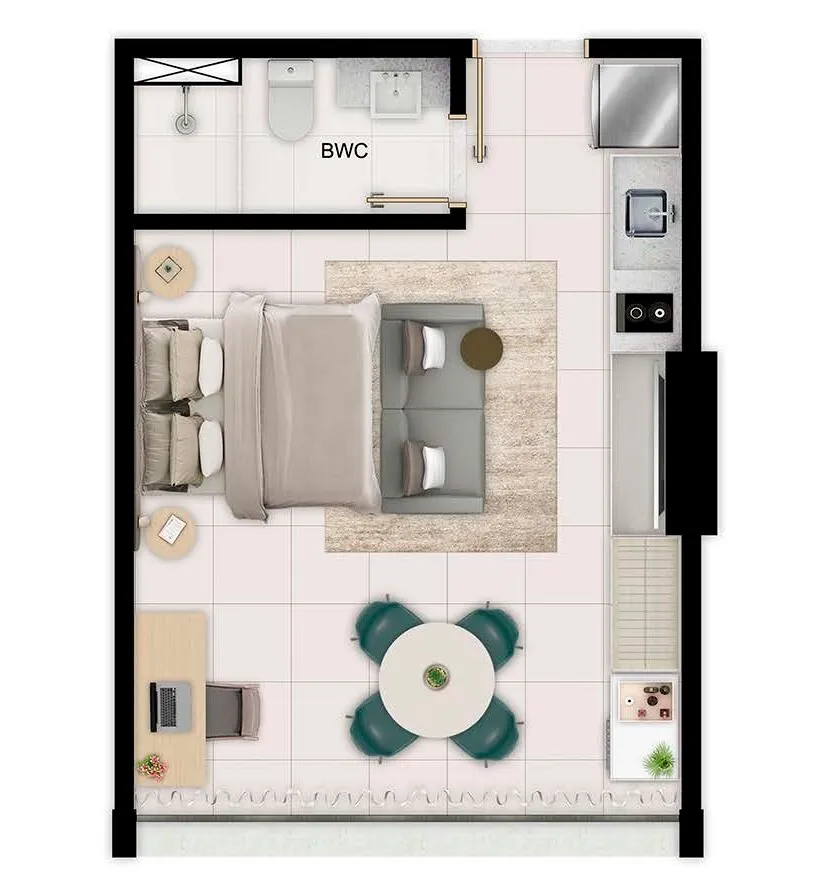 Icon Design Living - Gabriel Bacelar Construções