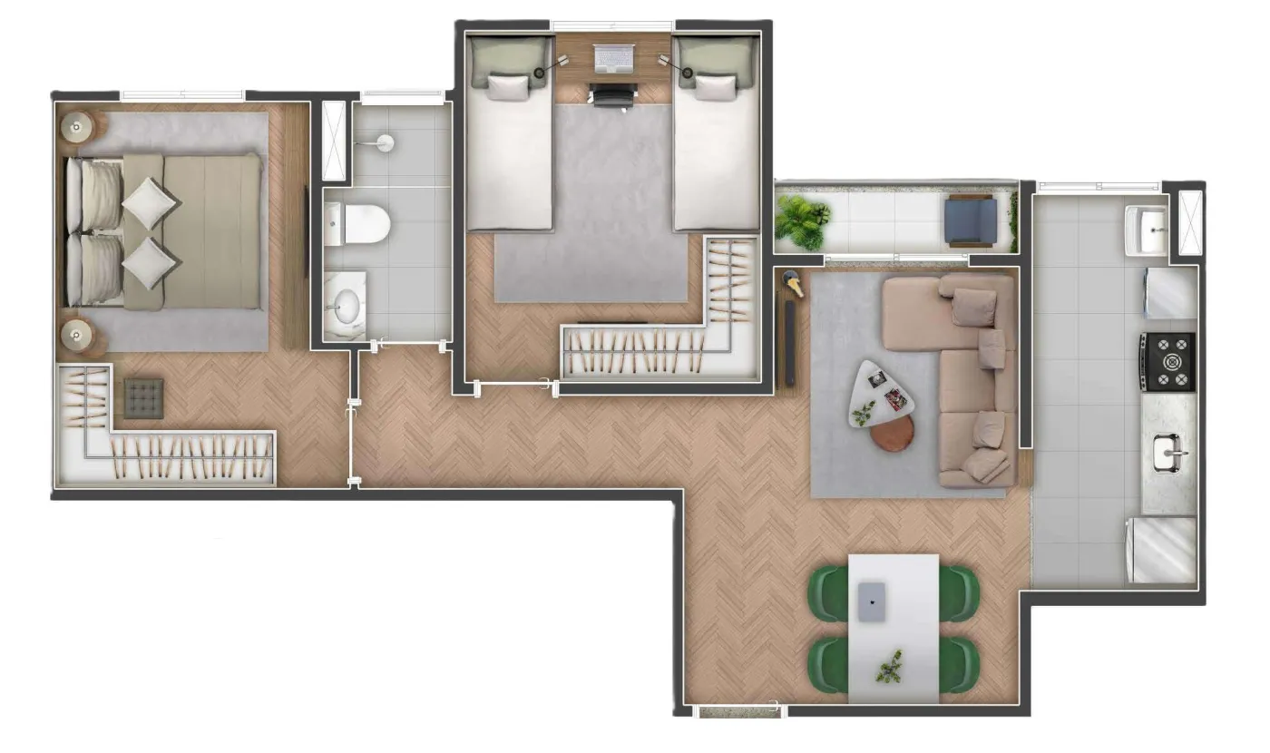 Grand Oasis Poá - Unyon Desenvolvimento Imobiliário