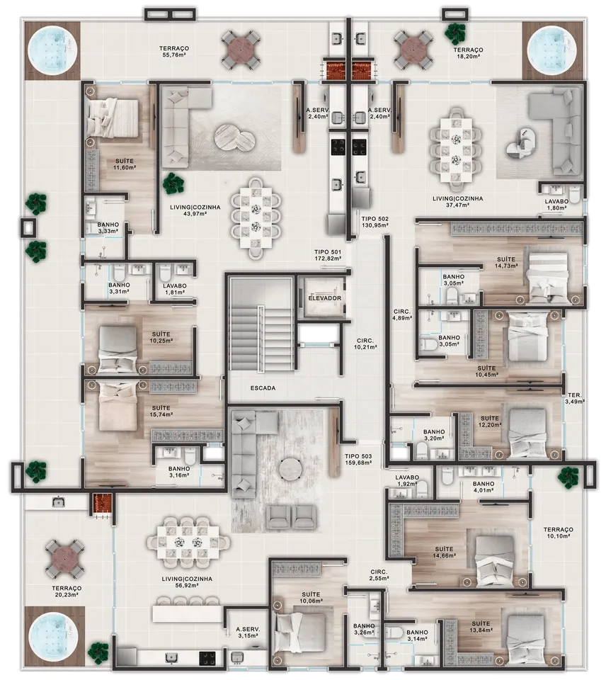 Serenità Residence - HY Empreendimentos