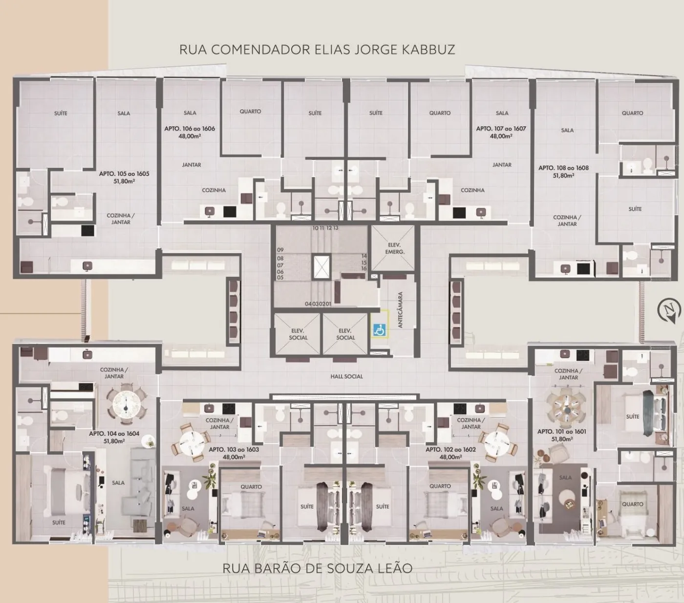 Times Square Residence - BFC Construtora