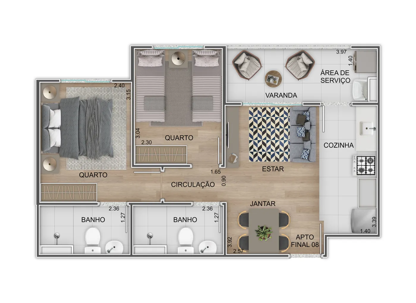 Oceanside Recreio - Fase 1