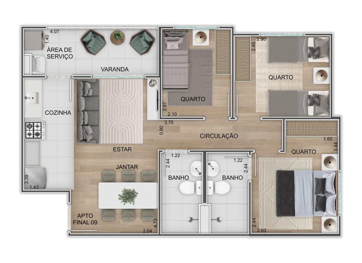 Oceanside Recreio - Fase 1