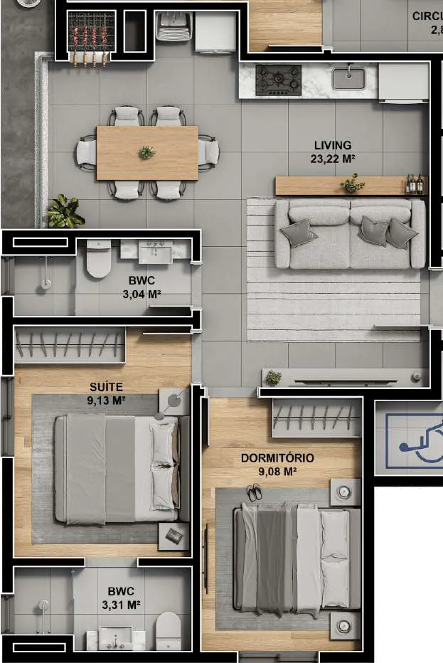Wave Garden - Residencial