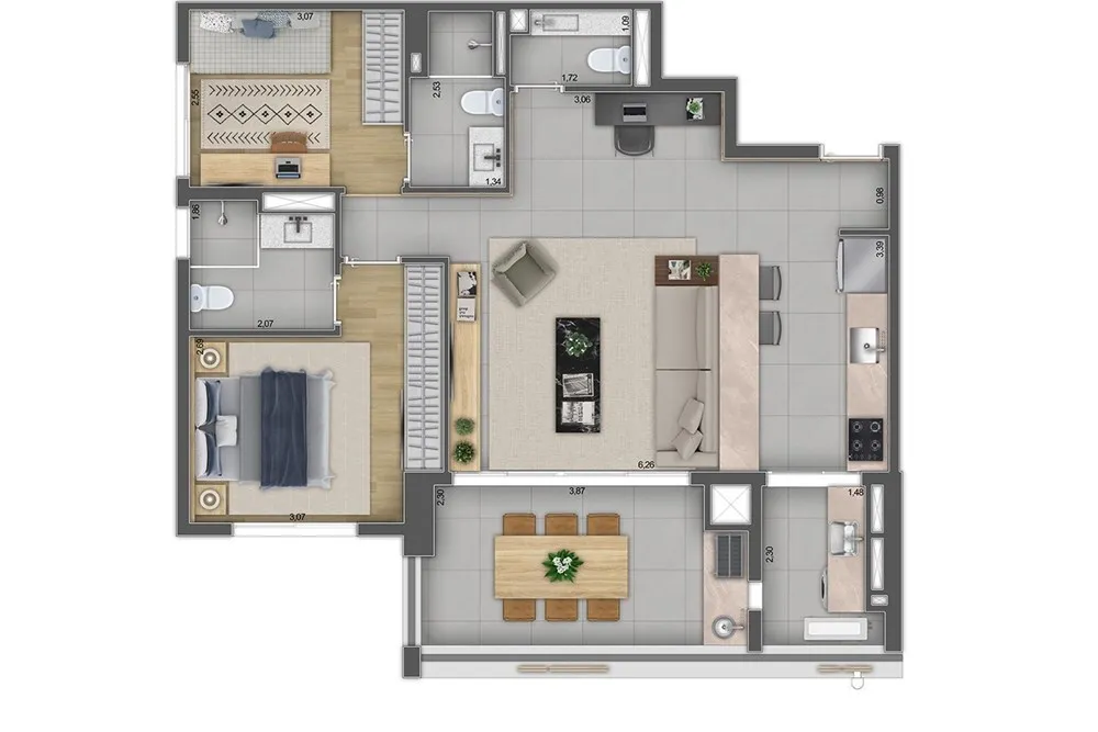 PPDM 737 Apto 601721028-24 - REMAX Front Exclusividades