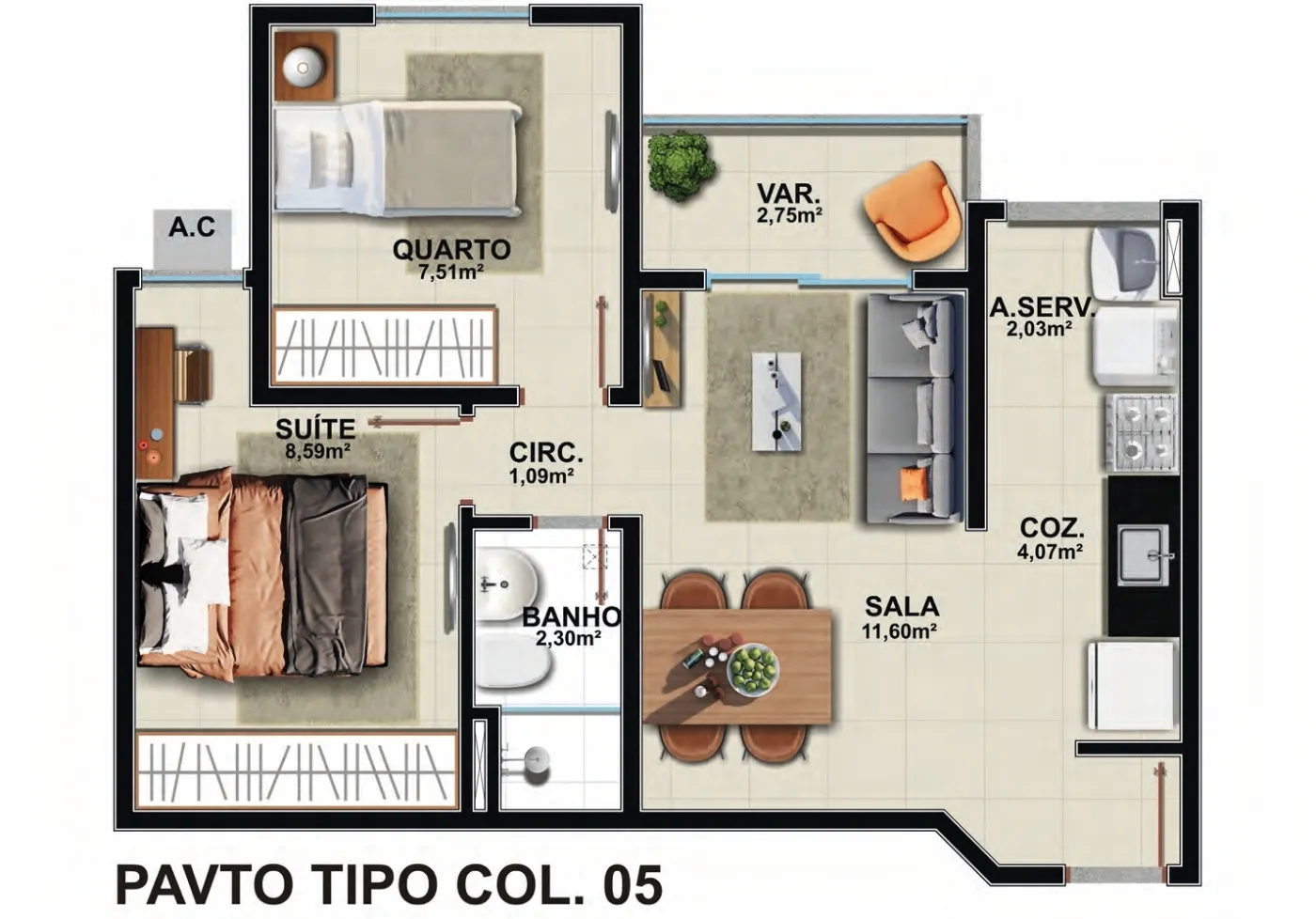 Quattro Residencial Clube - Fase 2