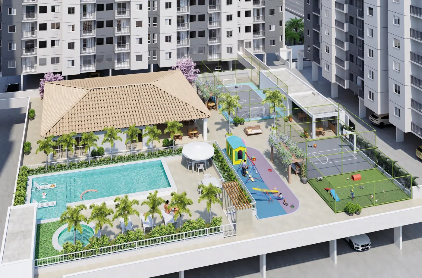 Quattro Residencial Clube - Fase 2