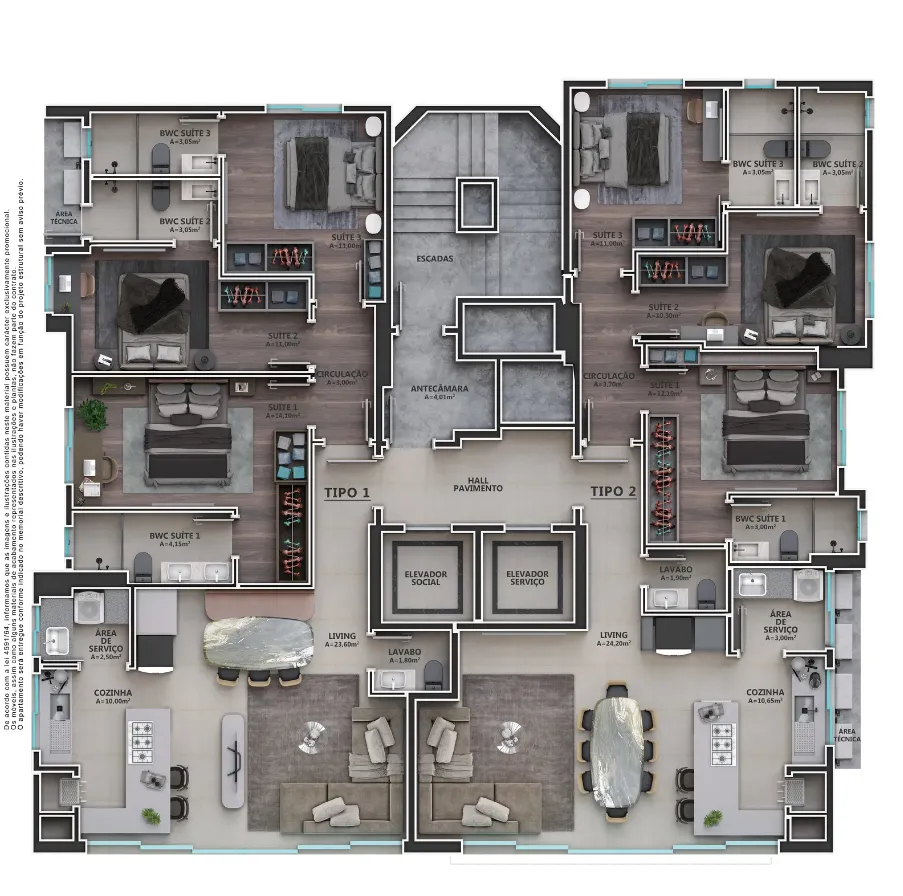Mediterrâneo Tower - ETR Construtora