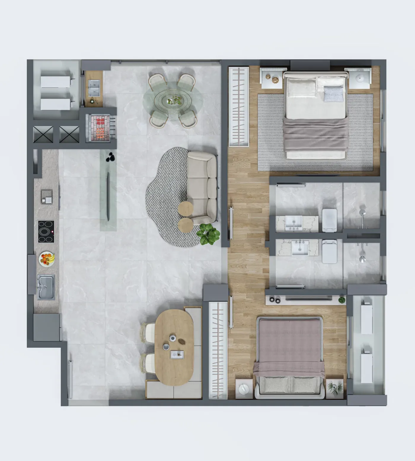 Twin Towers - Residencial Twin Towers - Residencial