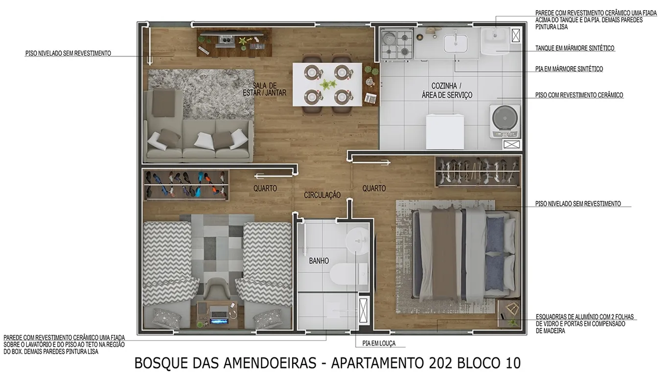 Bosque das Amendoeiras - Fase 2 Bosque das Amendoeiras - Fase 2