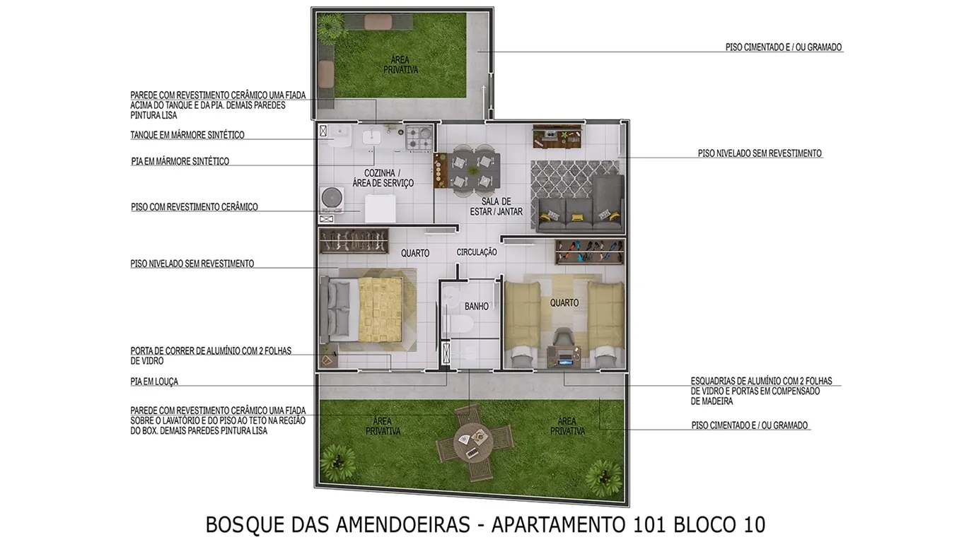 Bosque das Amendoeiras - Fase 2 Bosque das Amendoeiras - Fase 2